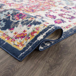 Tigril Blue & Orange 2304 Area Rug