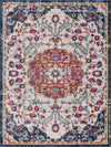 Tigril Blue & Orange 2304 Area Rug