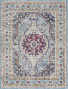 Tigried Blue 2305 Area Rug