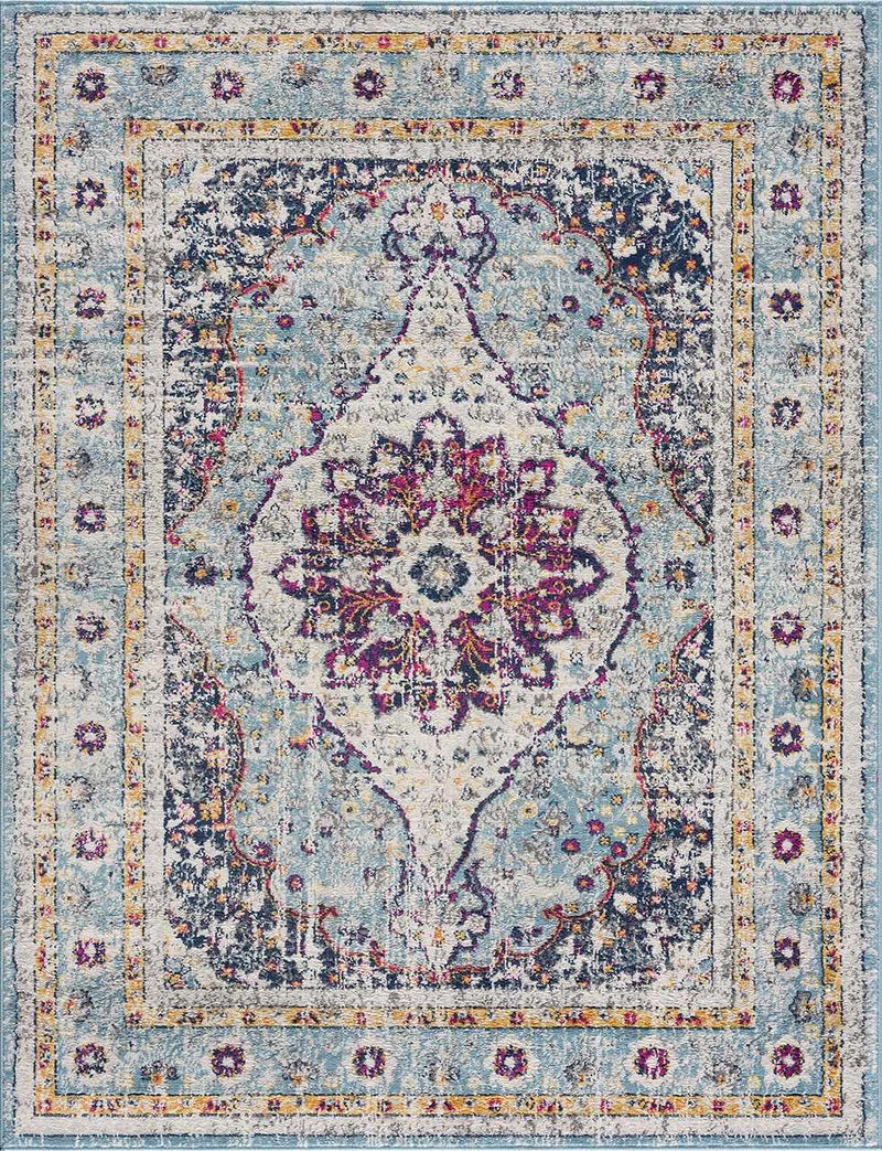 Tigried Blue 2305 Area Rug