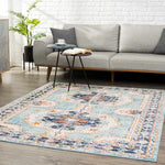 Tigried Turquoise 2308 Area Rug