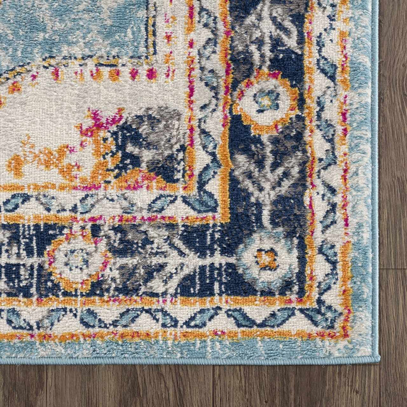 Tigried Turquoise 2308 Area Rug