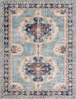 Tigried Turquoise 2308 Area Rug