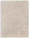 Siari Solid Oatmeal Shag Rug