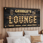 Movies, Friends Lounge Sign