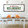 Welcome Bed And Breakfast Sign