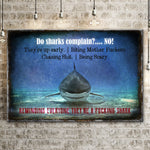 Do Sharks Complain Gym Sign