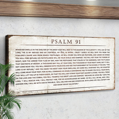 Psalm 91 - Whoever Dwells In The Shelter Of The Most High Sign VI