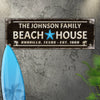 Family Beach House Sign III