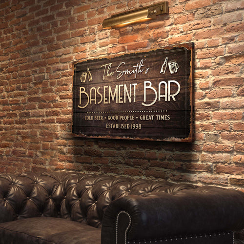Family Basement Bar Sign II