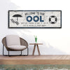 Welcome To Our Pool Sign
