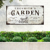 Family Garden Sign