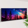 Milky Way At Night Canvas Wall Art