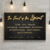 Galatians 5:22-23 - The Fruit Of The Spirit Sign