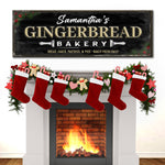 Gingerbread Bakery Christmas Sign