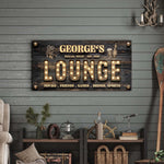 Movies, Friends Lounge Sign