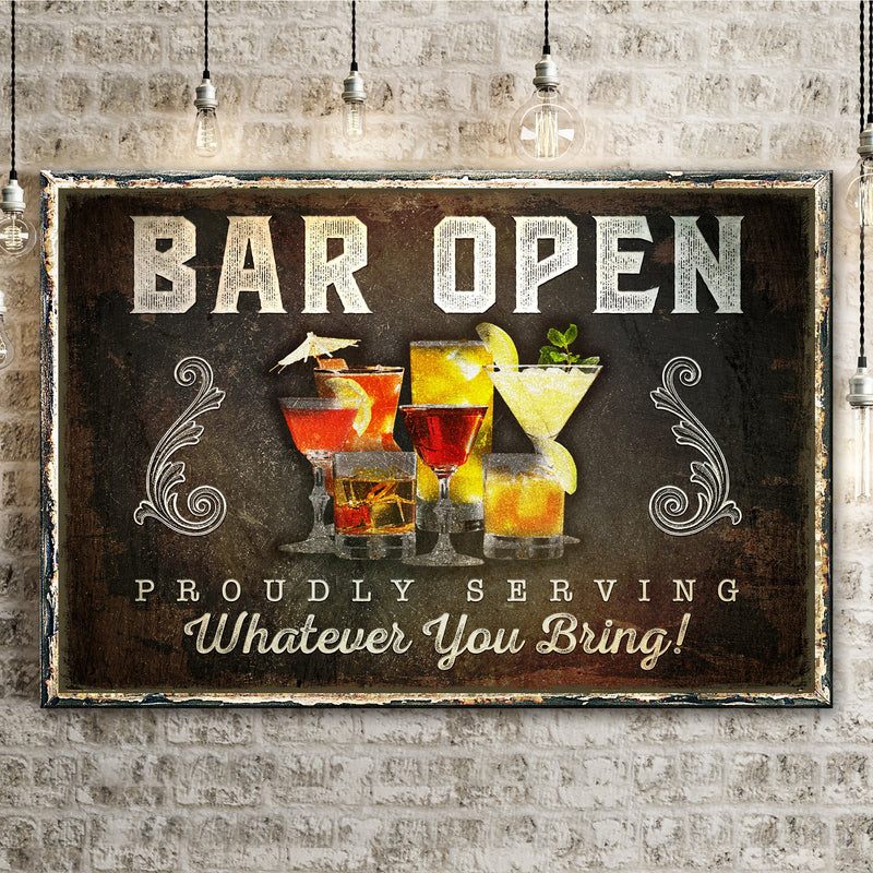 Bar Open Sign II