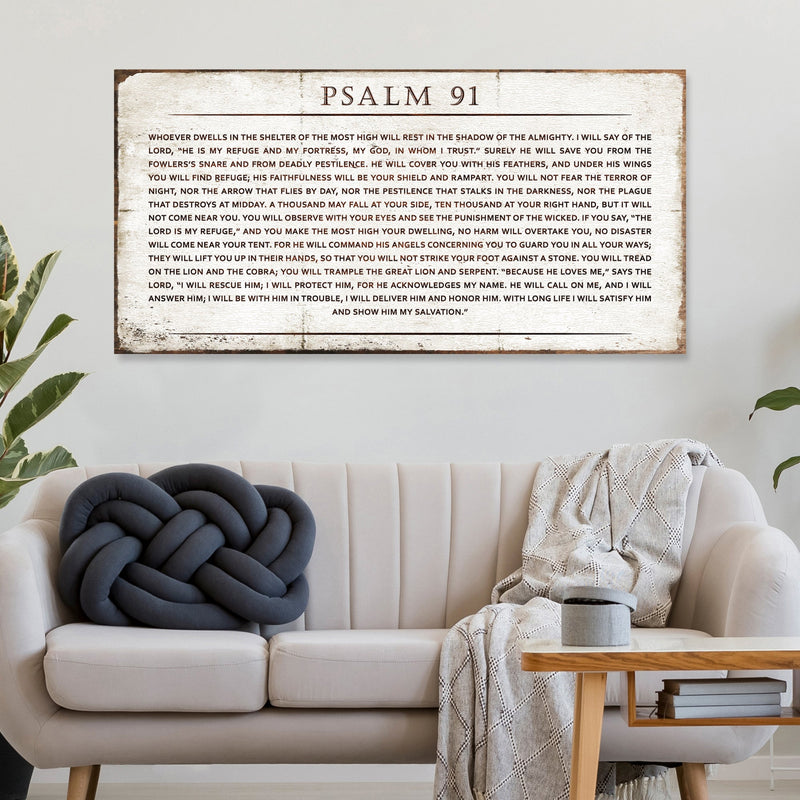 Psalm 91 - Whoever Dwells In The Shelter Of The Most High Sign VI
