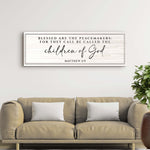Matthew 5:9 - Blessed Are The Peacemakers Sign II