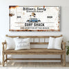 Surfside Beach Family Surf Shack Sign
