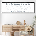 Beginning Of A New Day Sign II