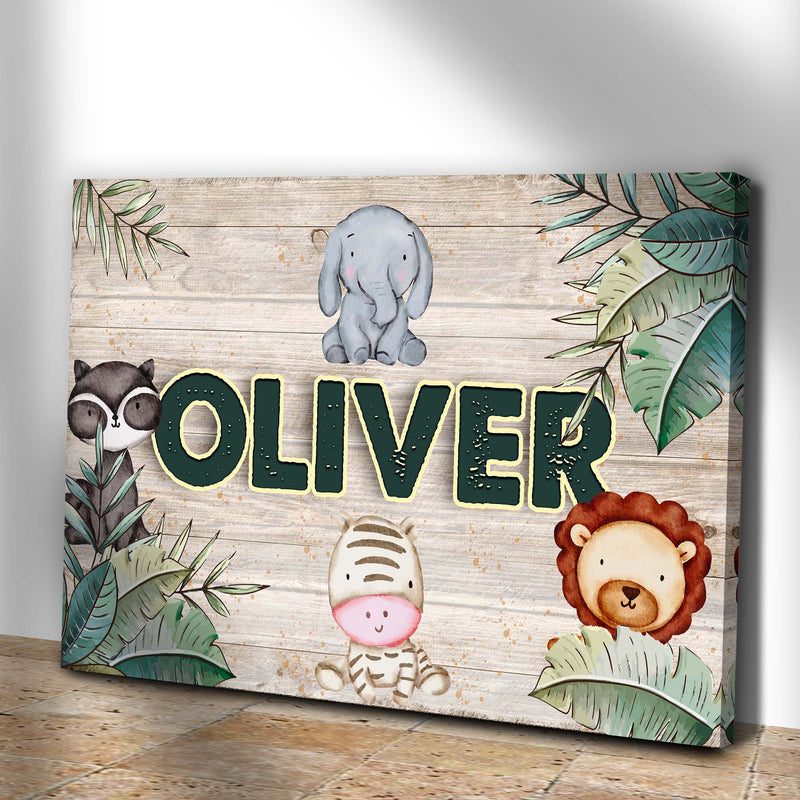 Safari Kids Room Sign