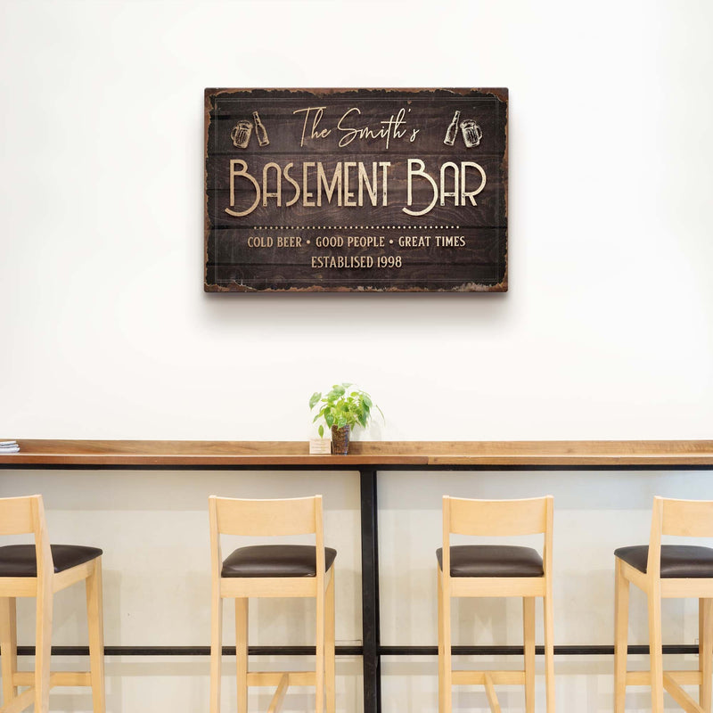 Family Basement Bar Sign II