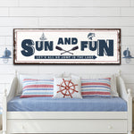 Sun And Fun Sign