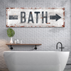 Bath Arrow Sign