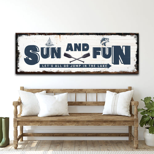 Sun And Fun Sign