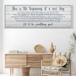 Beginning Of A New Day Sign II