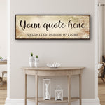 Custom Quote Sign