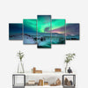 Green Aurora Borealis Wall Art