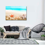 Seashells At The Beach Wall Art