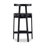 Tex Black Leather Counter Stool | ready to ship!
