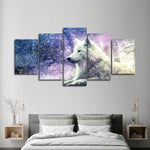 White Wolf Wall Art