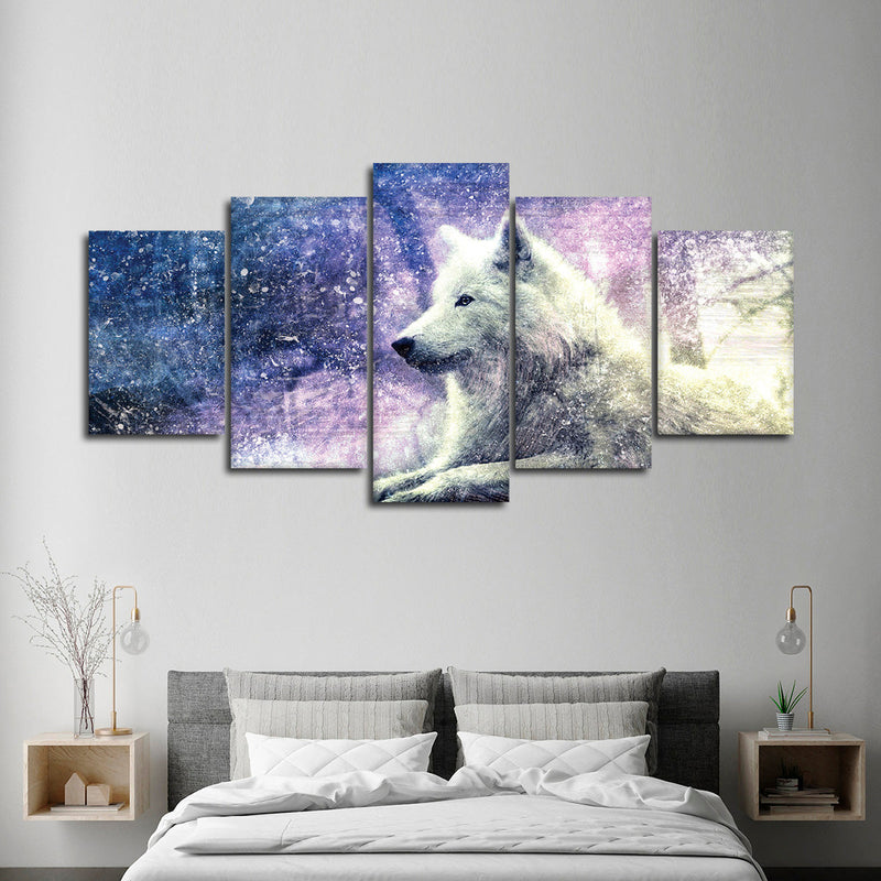 White Wolf Wall Art