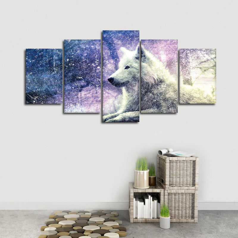White Wolf Wall Art