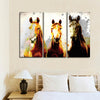 Three Horse Heads Wall Art