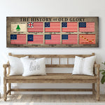 The History Of Old Glory Sign II