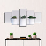 Three Succulents Wall Art