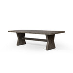 Tia Black Burnt Oak Dining Table | ready to ship!