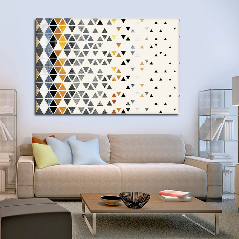 Triangle Madness Wall Art