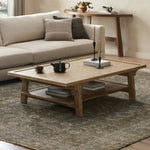 Trinity Distressed Light Oak Coffee Table | ready to ship!