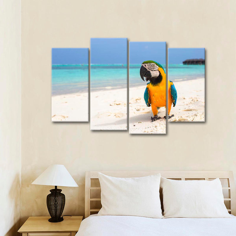 Parrot On Summer Day Wall Art
