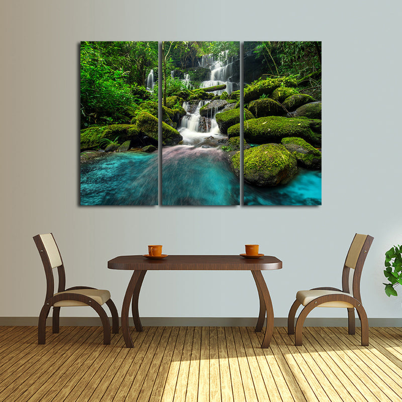 Tropical Waterfall Wall Art