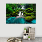 Tropical Waterfall Wall Art