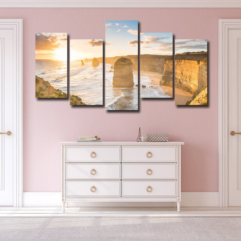 Twelve Apostles Beach Sunrise Wall Art