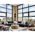 Grant 3-Piece Sectional - Henry Charcoal | shipping 7/25/2025