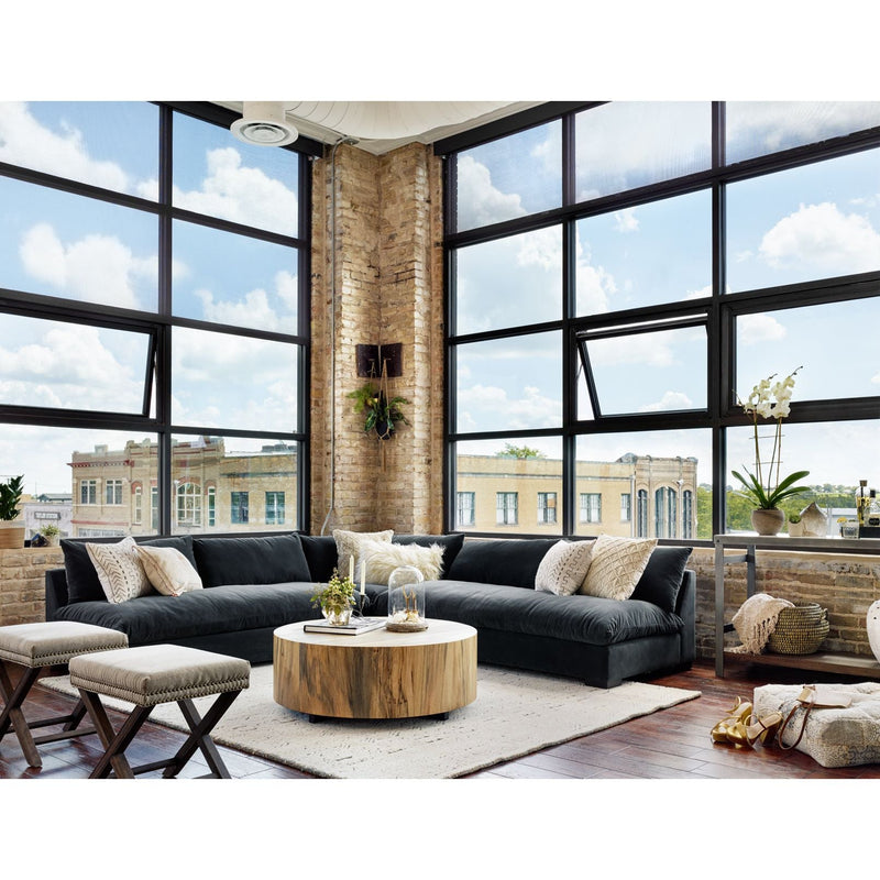 Grant 3-Piece Sectional - Henry Charcoal | shipping 7/25/2025